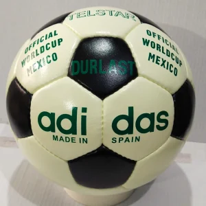 Adidas Telstar Durlast | 1970 FIFA WORLDCUP BALL | Genuine Leather SIZE 5