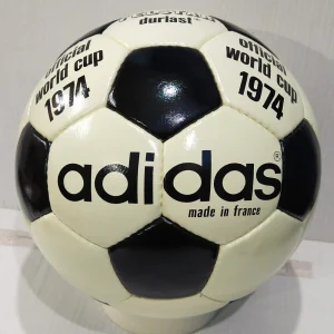 Adidas Telstar Durlast | 1974 FIFA World Cup Ball | Genuine Leather SIZE 5