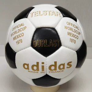 Adidas Telstar Durlast | 1970 FIFA WORLD CUP BALL | Genuine Leather SIZE 5